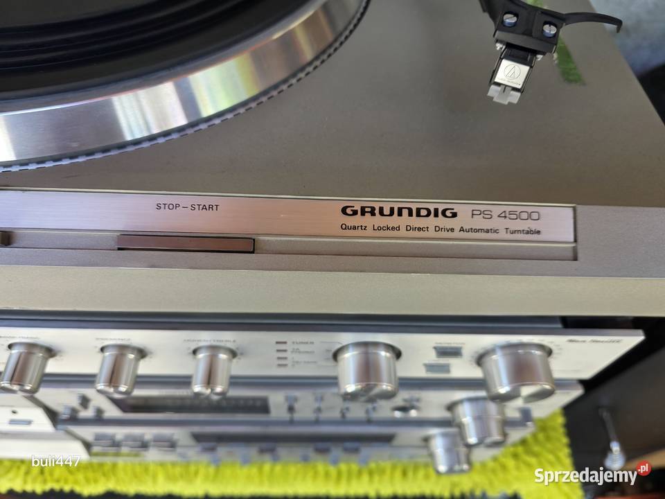 piękna wieża grundig vintage