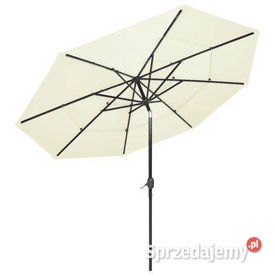 vidaXL 3poziomowy parasol na aluminiowym słupku Warszawa