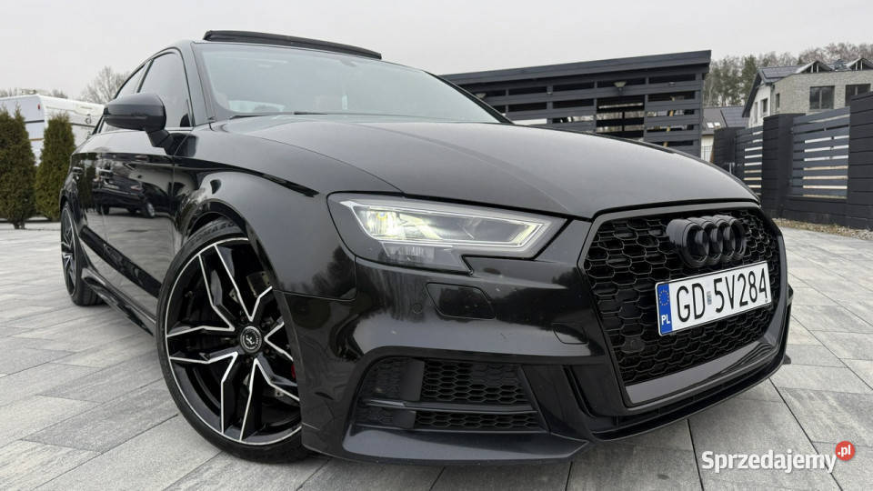 Audi S3 20tfsi quattro 367 full ledy panorama kurtyny powietrzne Gdańsk sprzedam