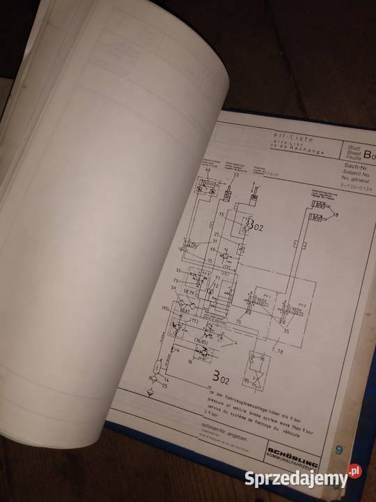 katalog części zamiatarka mercedes schorling Pozostałe Niemodlin sprzedam