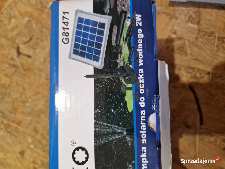 Pompka solarna do oczka wodnego 2W 10 Kod Głogowa