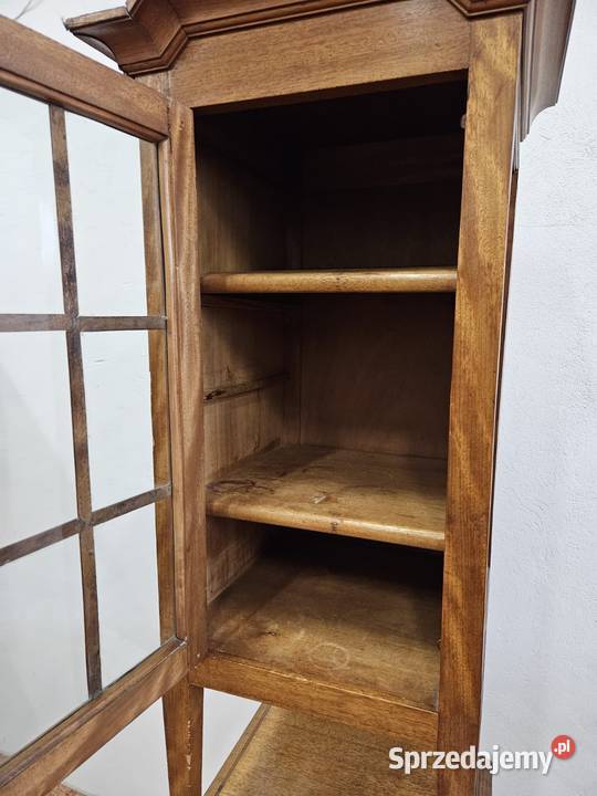 Wąska szafka witrynka słupek secesja małopolskie Nowy Sącz