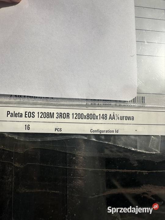 Palety plastikowe PP Magazynowanie Jawiszowice