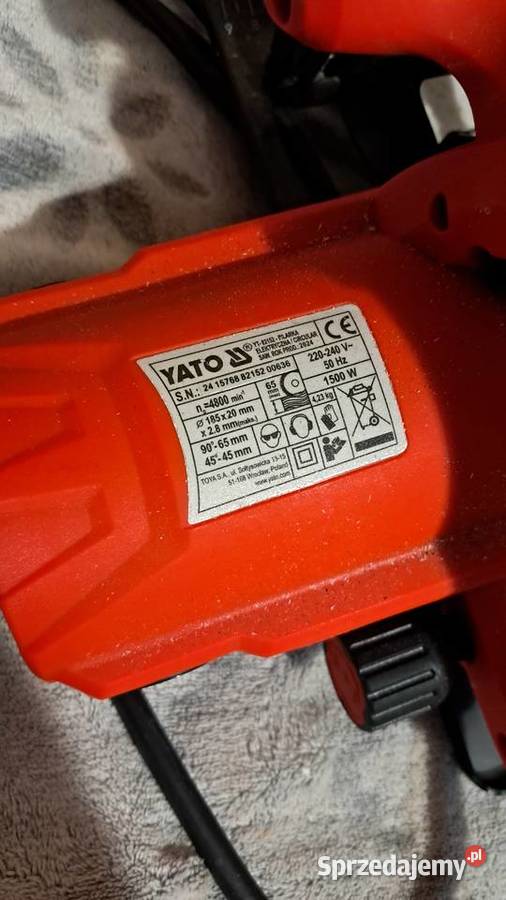PIŁA TARCZOWA YATO YT82152 Świecie