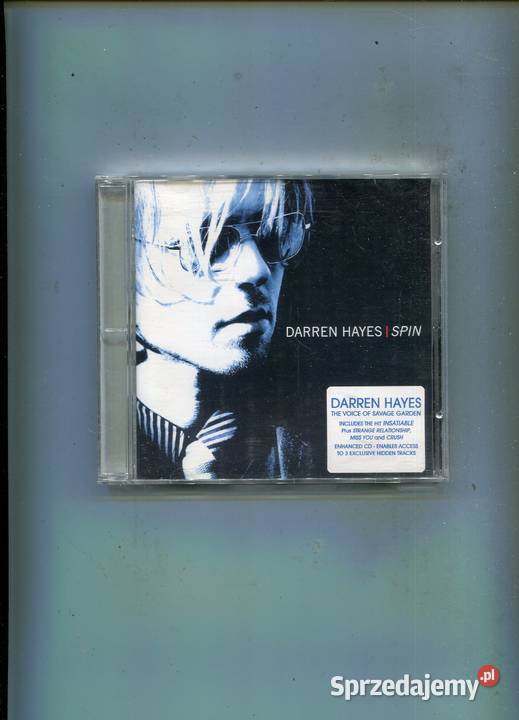 Darren Hayes Spin Płyta CD 1 płyta zachodniopomorskie sprzedam