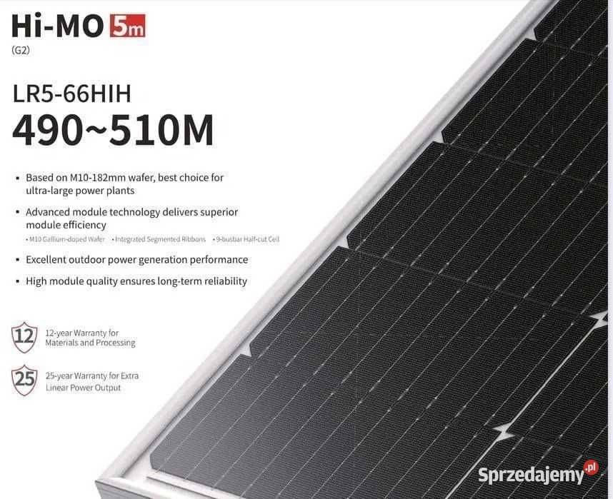 Zestaw budżetowy 6kWh LV panele inwerter 3 fazy sprzedam