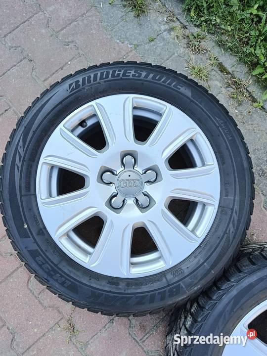 Alufelgi Audi z oponami zimowymi Super stan mazowieckie Potworów