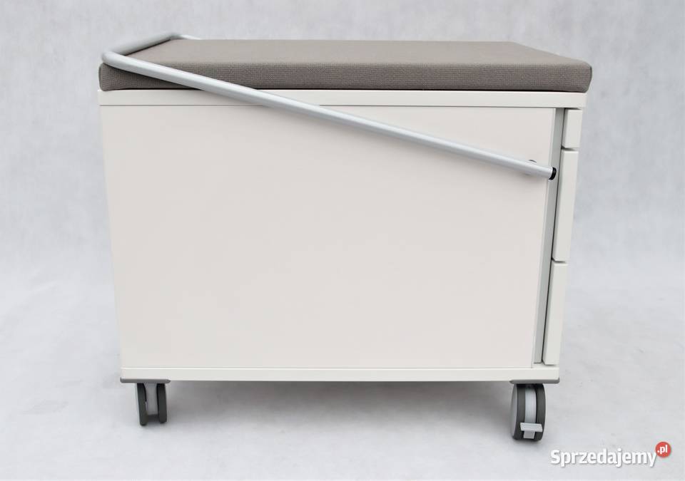 Kontenerek Haworth na kółkach meble biurowe Biuro Leszno