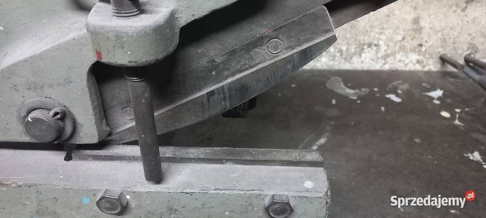 Nożyce do blachy solidnegilotyna Nożyce do blachy Racibórz sprzedam