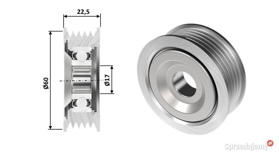 OLIVA TORRAS 1116000300 PULLEY IDLER 60 5PK