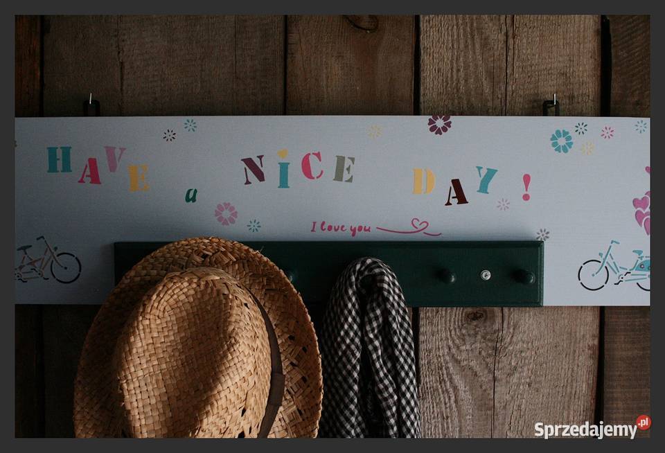 WIESZAK ręcznie robiony Witnica