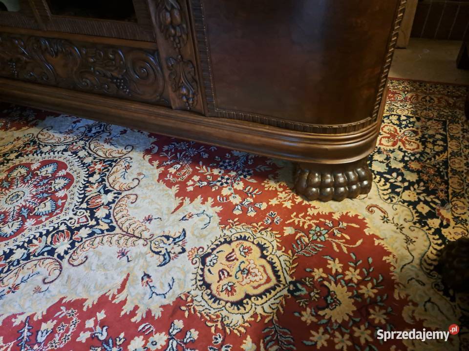 Piękny gabinet na lwich łapach biurkobiblioteka Myślibórz