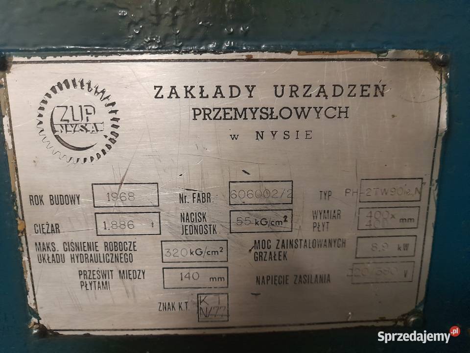 urządzenia labolatoryjne zrywarka Bydgoszcz sprzedam