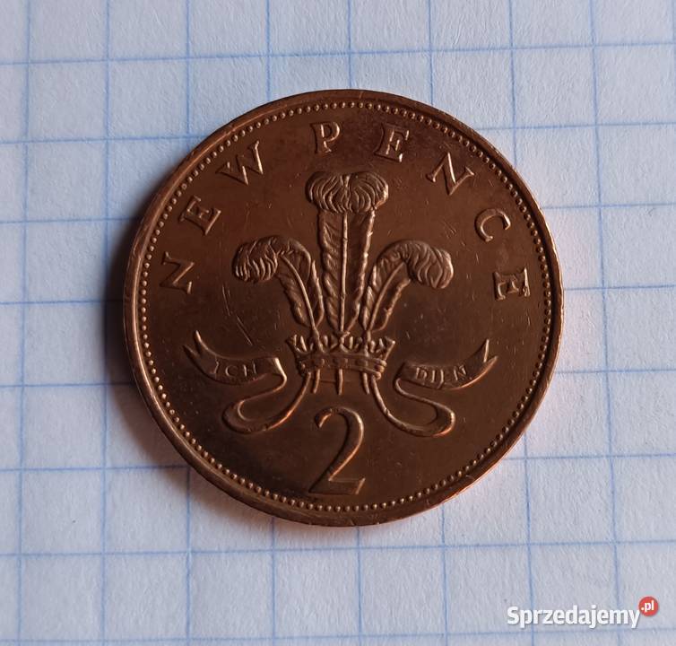 2 PENSY PENCE 1980 WIELKA BRYTANIA