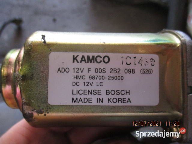 SILNICZEK WYCIERACZKI TYŁ HYUNDAI ACCENT 2002R osobowe łódzkie Głowno