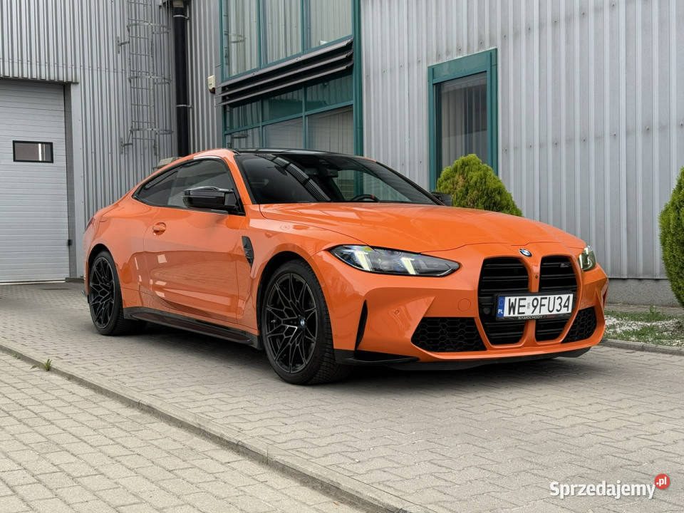 BMW M4 Competition Individual Fire Orange czujnik deszczu Węgrzce