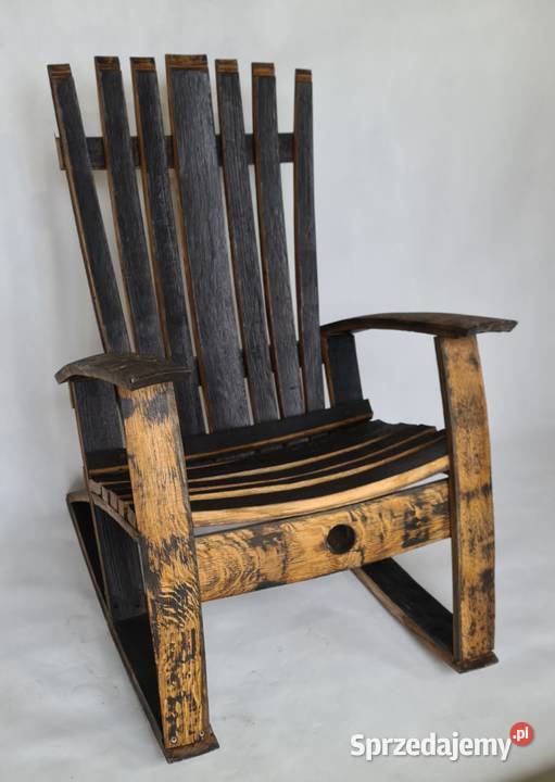 Fotel siedzisko z beczki dębowej Stylowy inny kolor Gdańsk