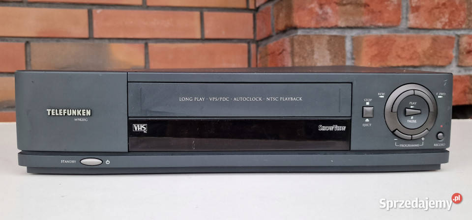 Video magnetowid Telefunken M9820G VHS Międzychód sprzedam