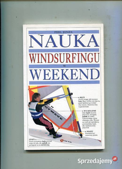 Nauka windsurfingu w weekend Phil Jones zachodniopomorskie Szczecin