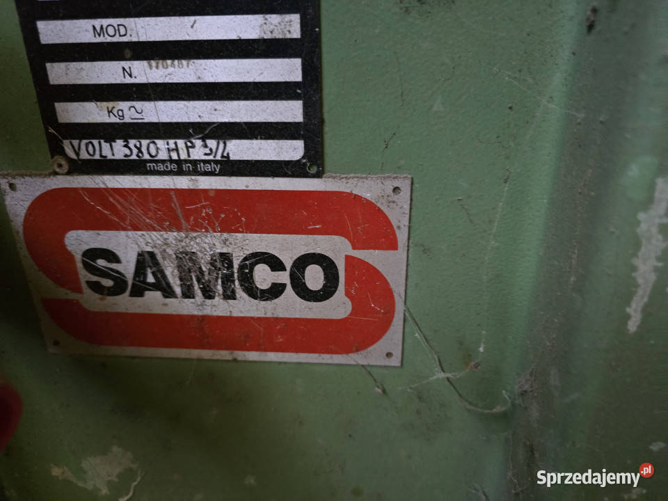 Frezarka dolnowrzecionowa SAMCO ITALY z posuwem Szczytno sprzedam