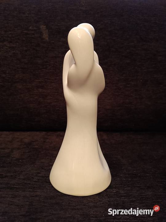 Kolekcjonerska figurka z kamionki objęta para Porcelana i szkło śląskie sprzedam