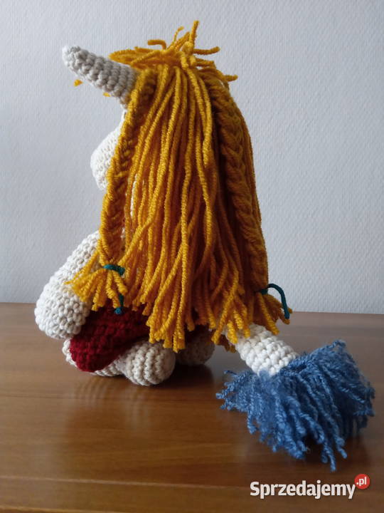 Troll maskotka amigurumi szydełko handmade sprzedam