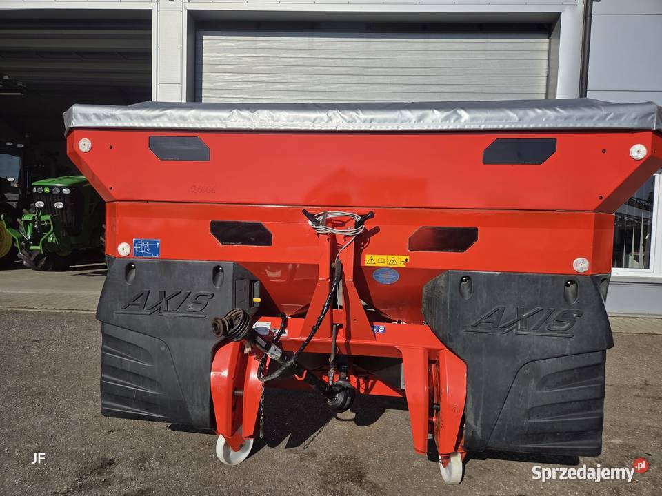 Rozsiewacz KUHN AXIS 302 2018 limiter SUPER STAN mazowieckie Gąsewo