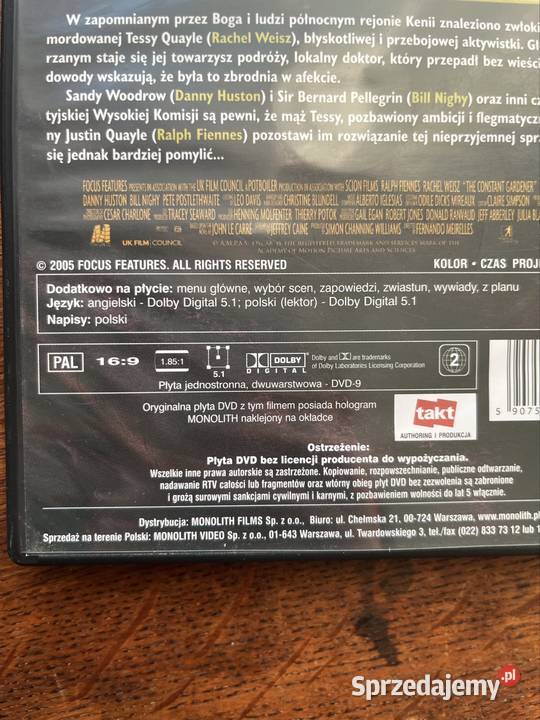 Wierny Ogrodnik DVD DVD kujawsko-pomorskie Chełmża