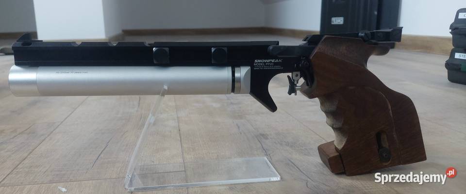 Pistolet snowpeak pp20 45mm match Borówno
