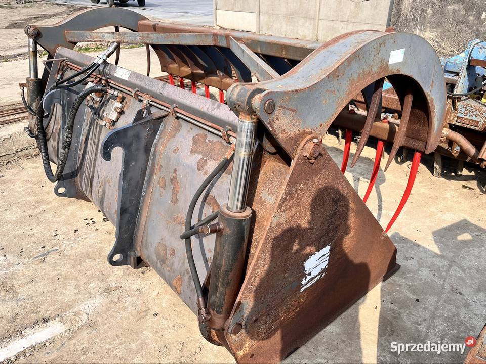 Łyżkokrokodyl JCB Volvo ładowarka teleskopowa Mała Słońca