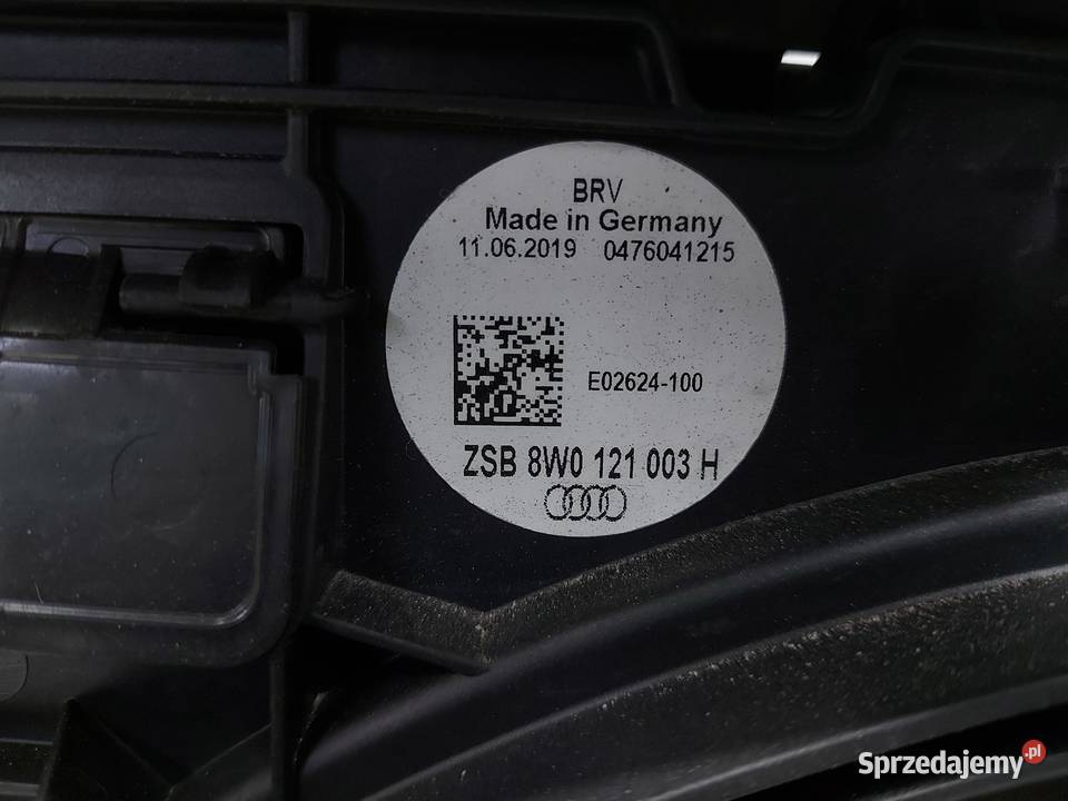 AUDI RS5 8W8 F5 29 TFSI Pas przód chłodnice