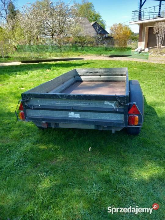 Przyczepka dwuosiowa samochodowa sprzedam
