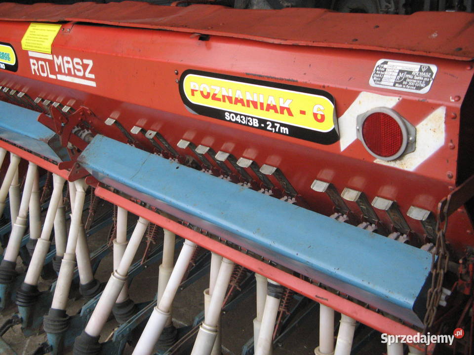 siewnik poznaniak 270m przekłania olejowa na Garwolin