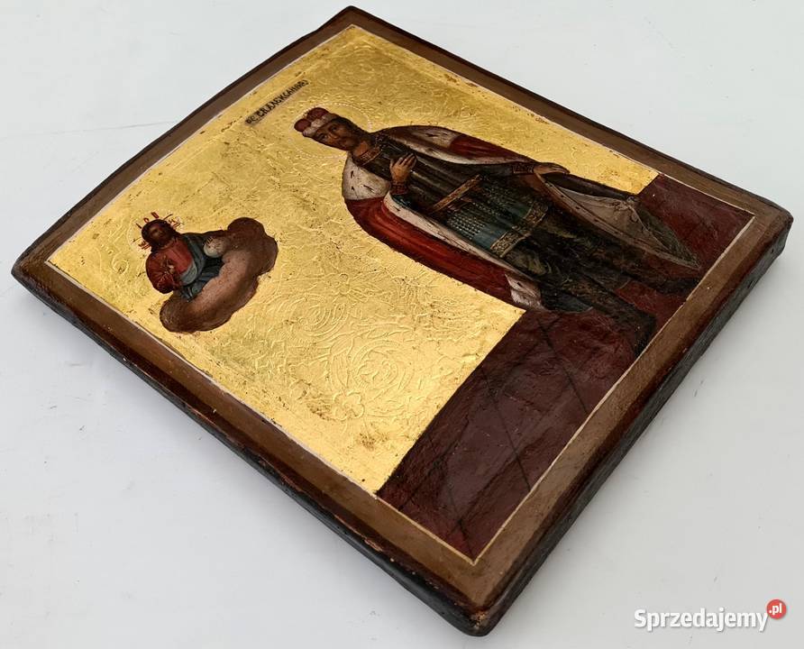 Ikona Święty Aleksander Newski 0283 Warszawa