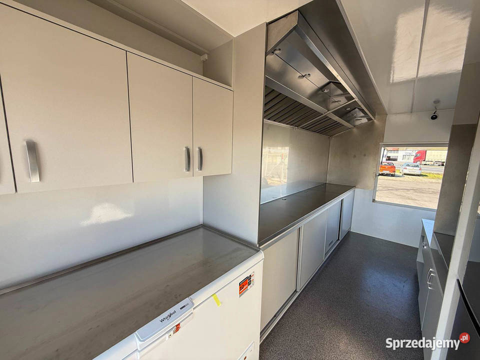 Przyczepa gastronomiczna kebab gotowy biznes Kotlin sprzedam