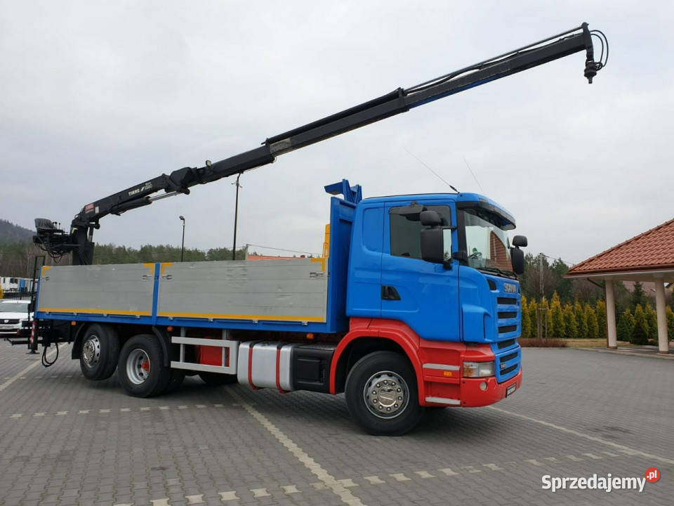 Scania R 400 LB 6x2 HDS Budowlanka Widły Oś centralny zamek Widełki sprzedam