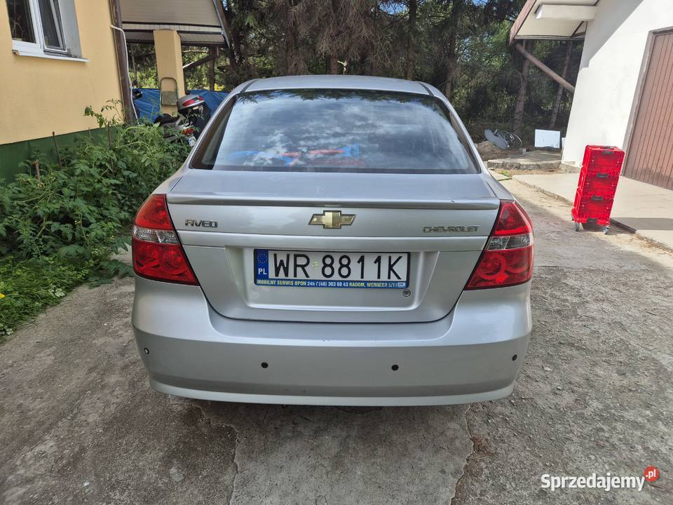 CHEVROLET AVEO 12 Z GAZEM nieuszkodzony Serock sprzedam