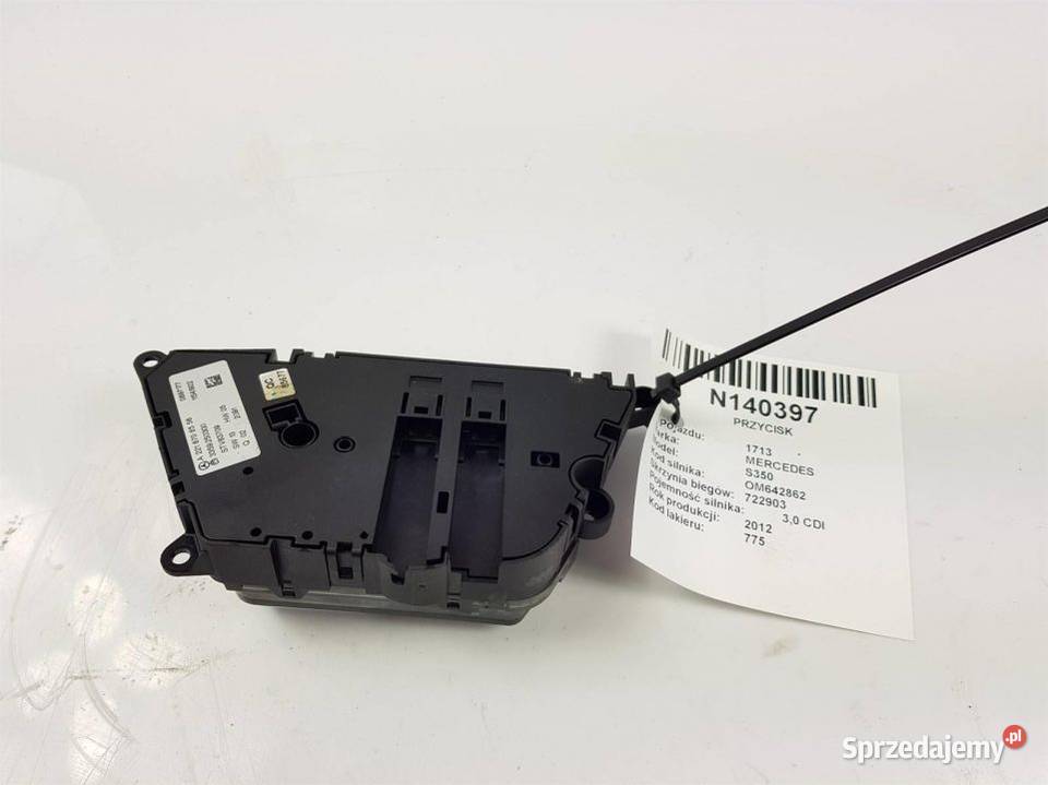 PRZYCISK S350 W221 A2218708858 osobowe Pozostałe Lipno