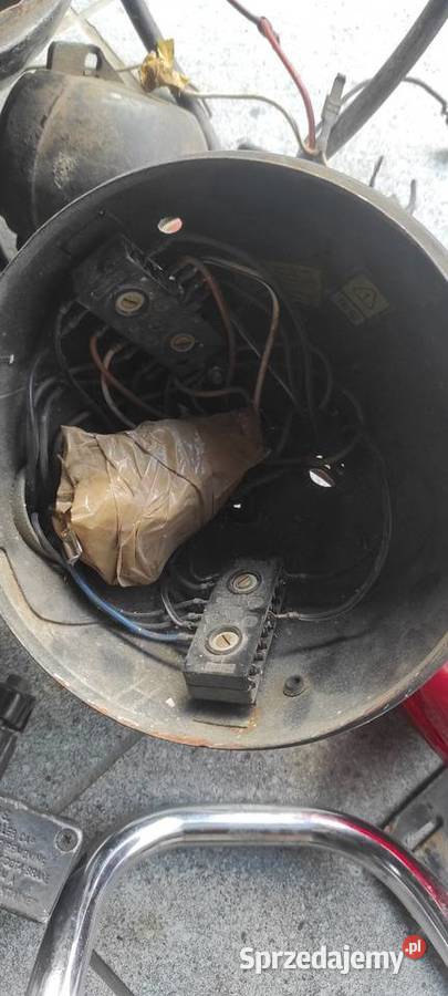 Części MZ ETZ lampy instalacja dźwignie hamulca Pozostałe Grybów