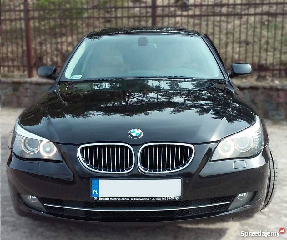 BMW 5 E60 LCI 535i xDrive 4X4 306 Navi Komforty szyberdach Seria 5 Kościerzyna sprzedam