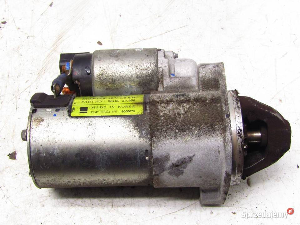 ROZRUSZNIK 16 CRDI KIA CEED II LIFT 361002A950 osobowe Układ elektryczny silnika sprzedam