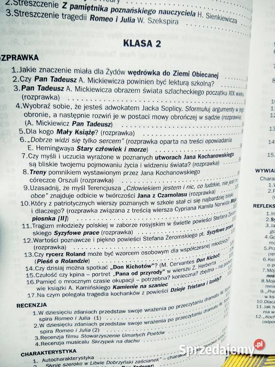 Wzory wypracowań Antykwariat Warszawa sprzedam