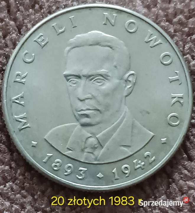 20 Marceli Nowotko 1983 r najniższy nakład Konin