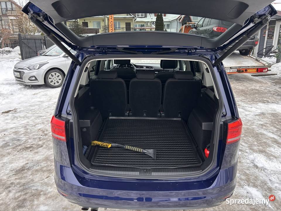 VW Touran 7os Salon 1 Właściciel FV 23 Highline zmieniarka CD Gdańsk sprzedam