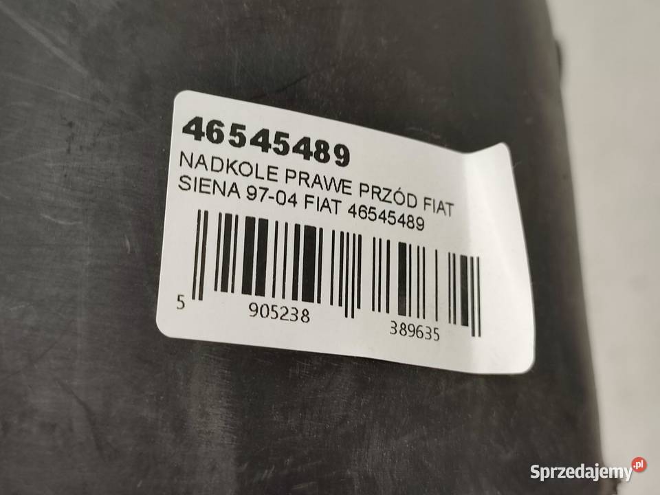 NADKOLE PRAWY PRZÓD FIAT SIENA 19962012 46545489