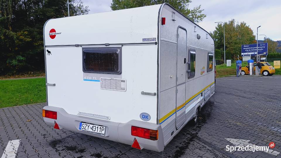 przyczepa kempingowa campingowa MOVER kemping Międzybrodzie Bialskie