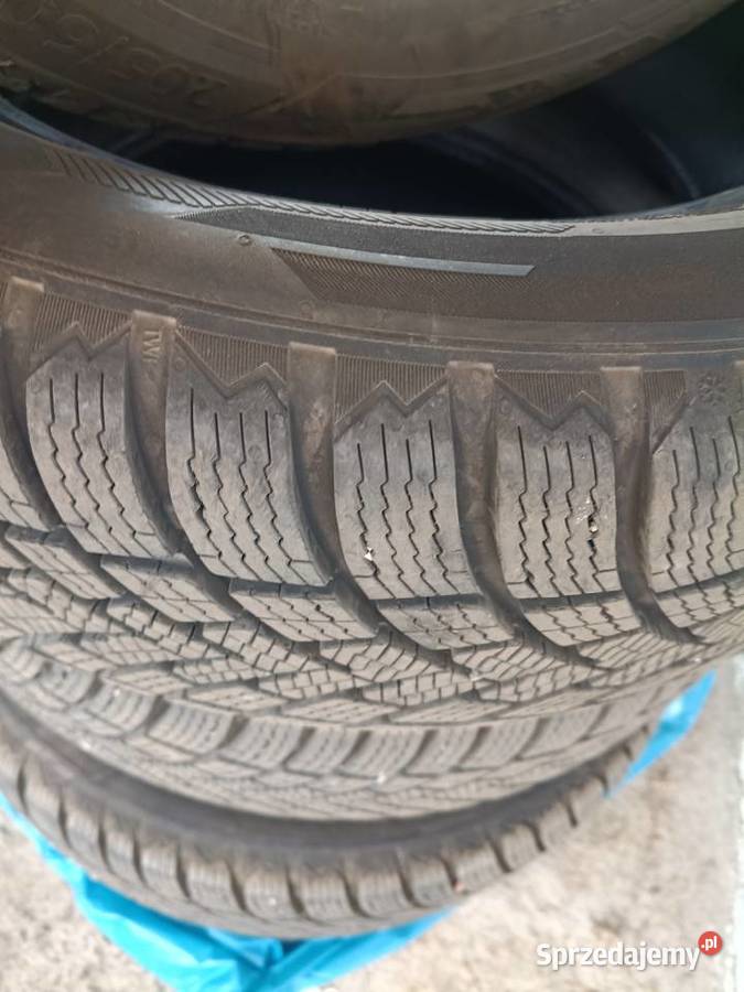 Sprzedam opony zimowe Barum Polaris 6 20560 R16 60 wielkopolskie Kłodawa