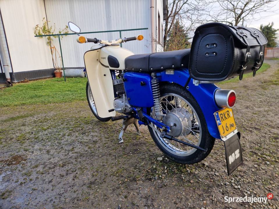 Mz es 125 Trophy zabytek zarejestrowana na kat B podkarpackie Rymanów