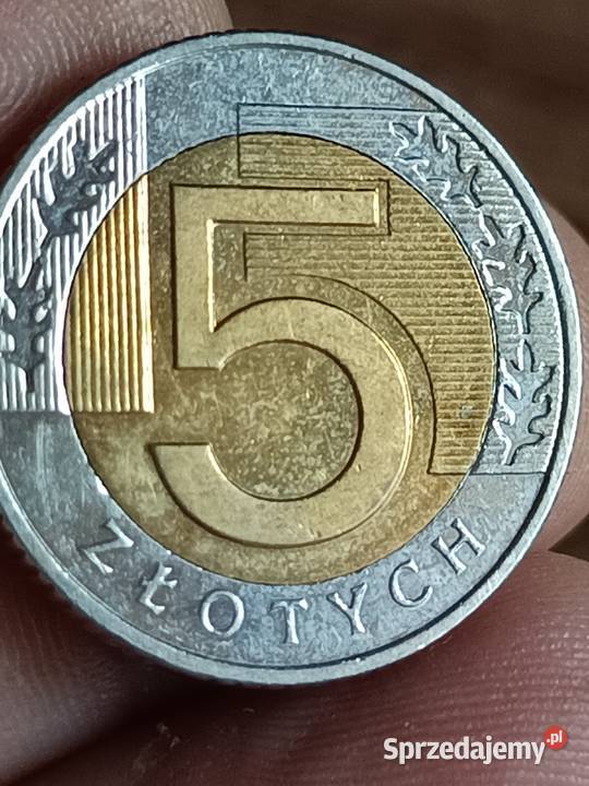 Sprzedam monetę 5 zloty 2022 zle bity stempel sprzedam