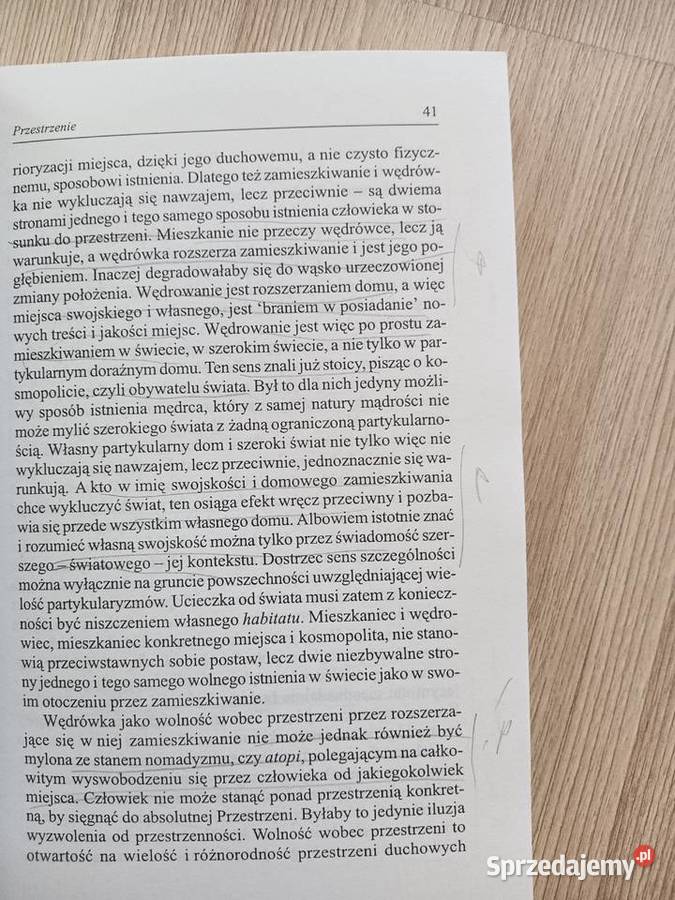 Miejsca strony Przyczynek do fenomenologii Kraków sprzedam